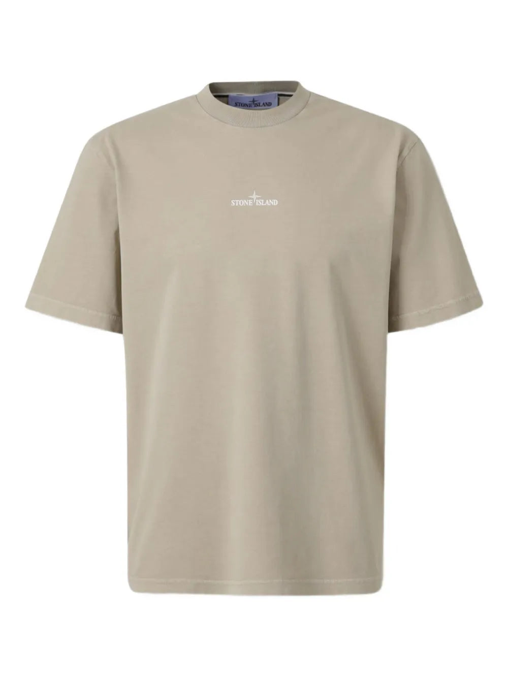 Stone Island logo-embroidered cotton T-shirt